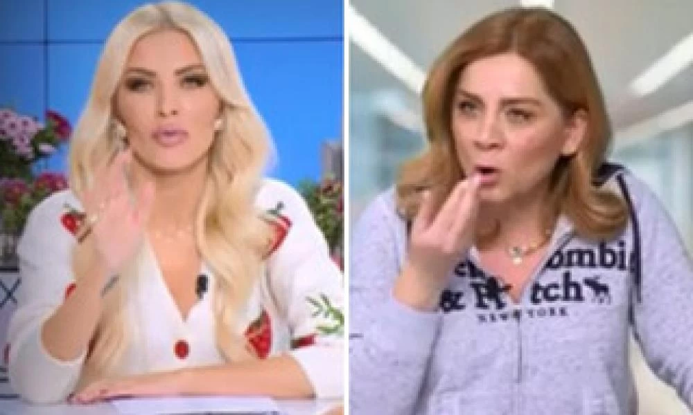 Δημοσιογράφος κατάπιε το σπασμένο δόντι της στον αέρα